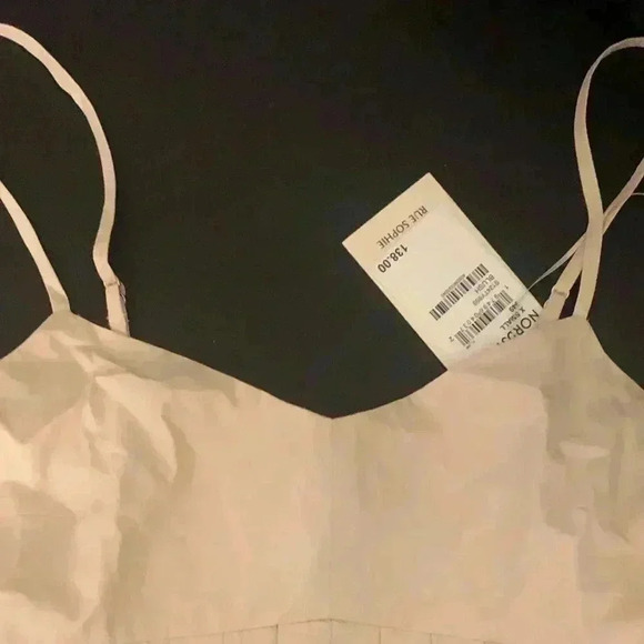 RUE SOPHIE nwt $138 Blush Pleated top - Picture 7 of 7